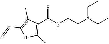 N-(2-(dietylamino)etyl)-5-formyl-2,4-dimetyl-lH-pyrol-3-karboxamid