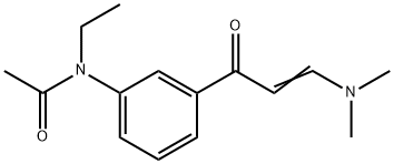 N-etyl-N-3-((3-dimetylamino-1-oxo-2-propenyl)fenyl)acetamid