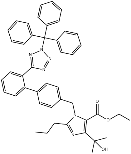 N-trityl-olmesartan etylester