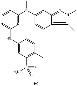 Pazopanib hydrochlorid
