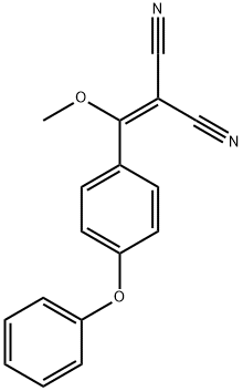 Propándinitril, 2-[metoxy(4-fenoxyfenyl)metylén]-