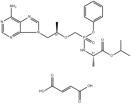 Tenofovir alafenamid hemifumarát