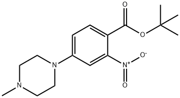 terc-butyl-4-(4-metylpiperazín-l-yl)-2-nitrobenzoát
