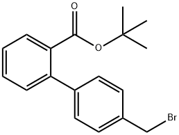 terc-Butyl-4'-(brómmetyl)bifenyl-2-karboxylát