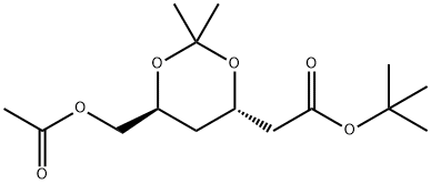 terc-butyl (4R-cis)-6-[(acetyloxy)metyl]-2,2-dimetyl-1,3-dioxán-4-acetát