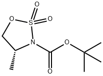 terc-butyl (R)-4-metyl-2,2-dioxo-[1,2,3]oxatiazolidín-3-karboxylát