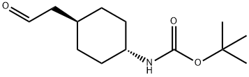 TERT-BUTYL TRANS-4-(2-OXOETYL)CYKLOHEXYLCARBAMÁT